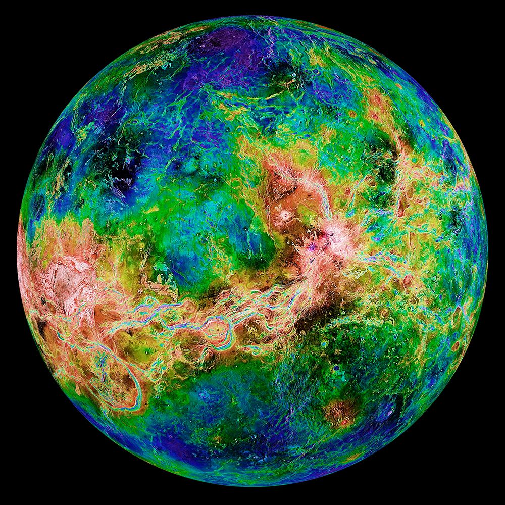 View of Venus art print by NASA for $57.95 CAD