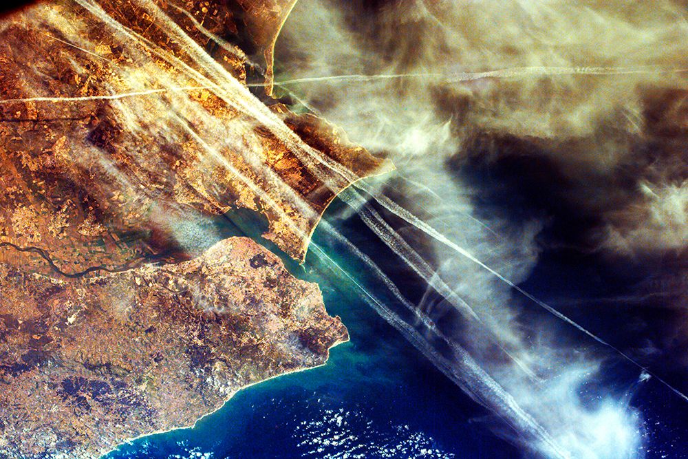 Lisbon - the capital of Portugal from NASAs EarthKAM art print by NASA for $57.95 CAD