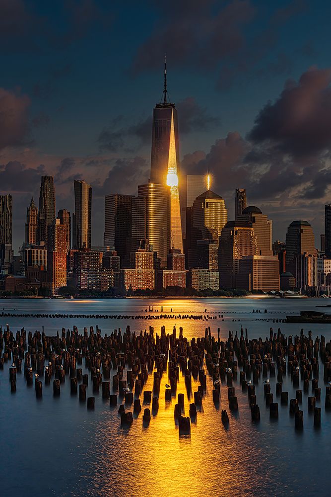 World Trade Center at Sunset art print by Franklin Kearney for $57.95 CAD