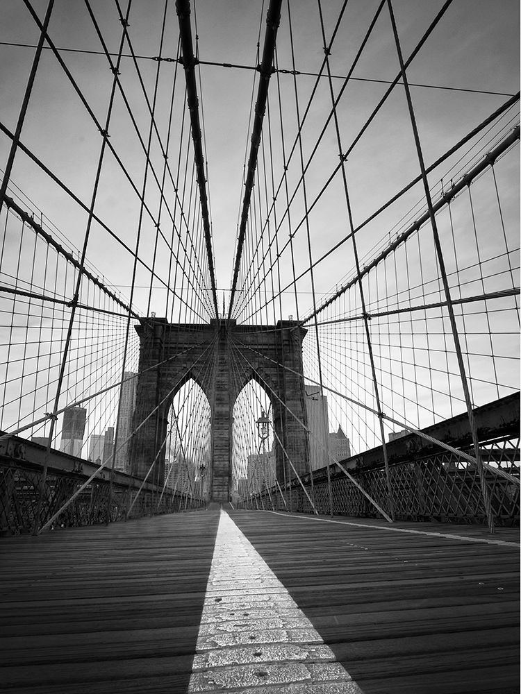 Brooklyn Bridge art print by Praxis Studio for $57.95 CAD