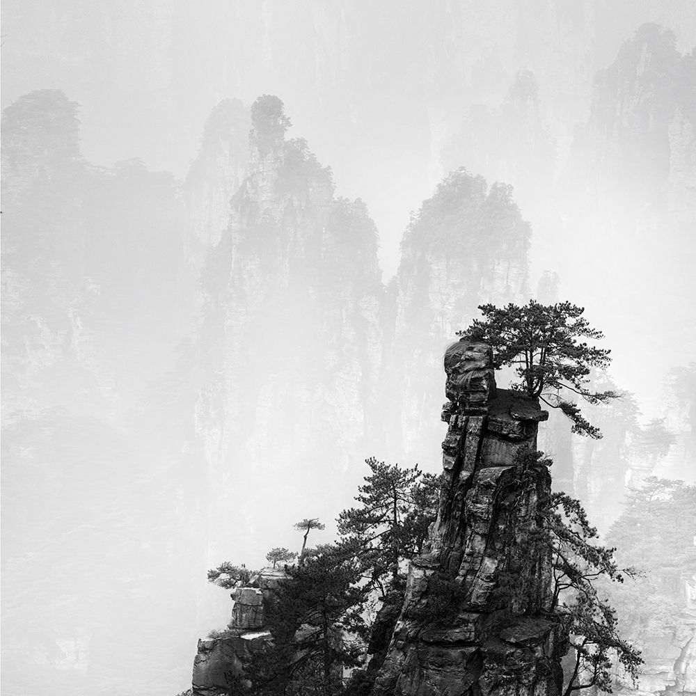 Misty Mountains II art print by Praxis Studio for $57.95 CAD