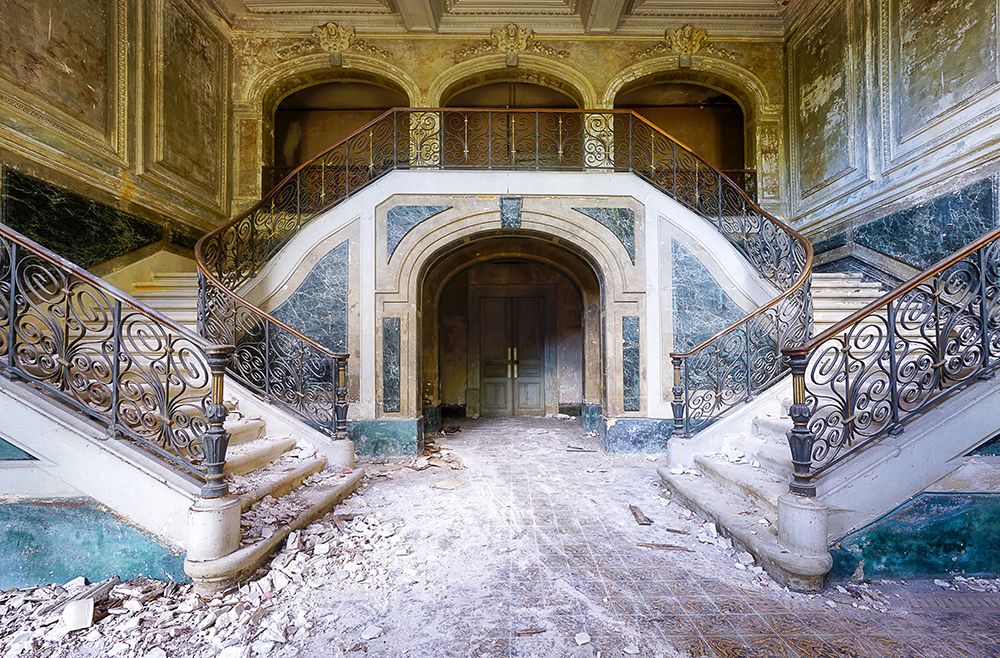 Marble Stairs art print by Roman Robroek for $57.95 CAD