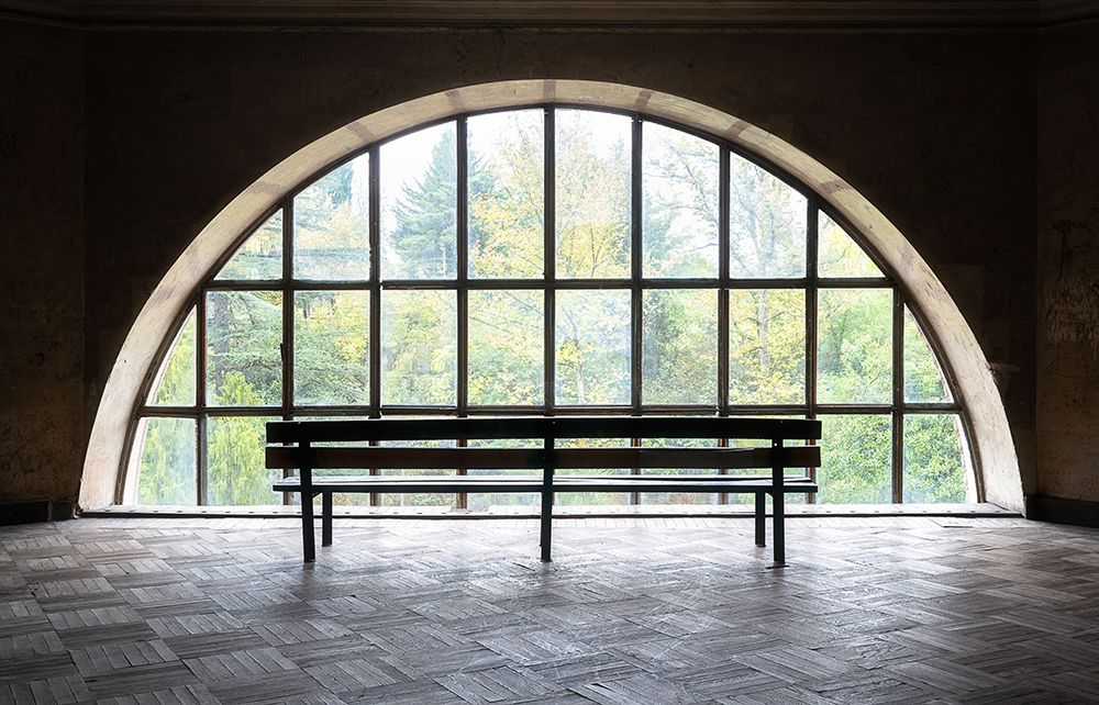 Lonely Bench art print by Roman Robroek for $57.95 CAD