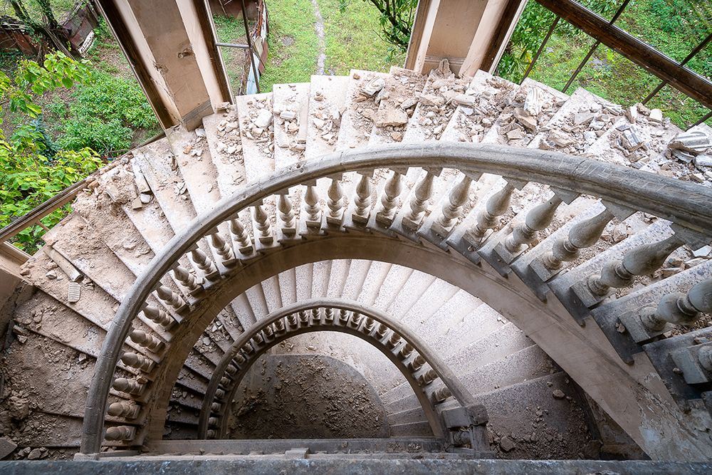 Concrete Spiral art print by Roman Robroek for $57.95 CAD