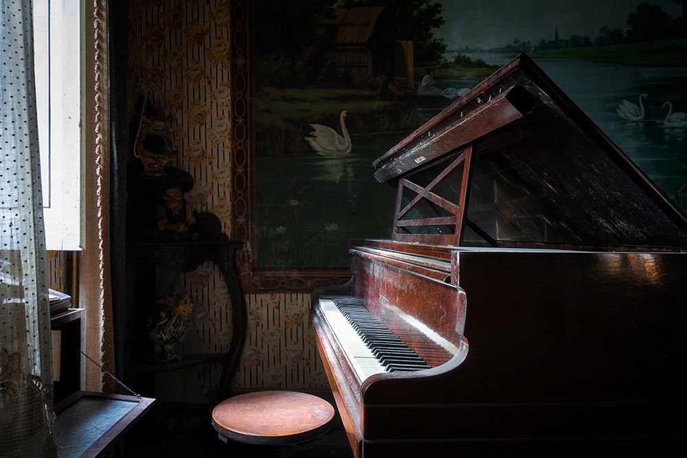 Piano Close-Up art print by Roman Robroek for $57.95 CAD