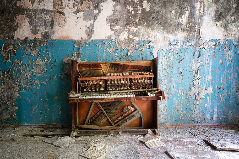 Lost Piano art print by Roman Robroek for $57.95 CAD