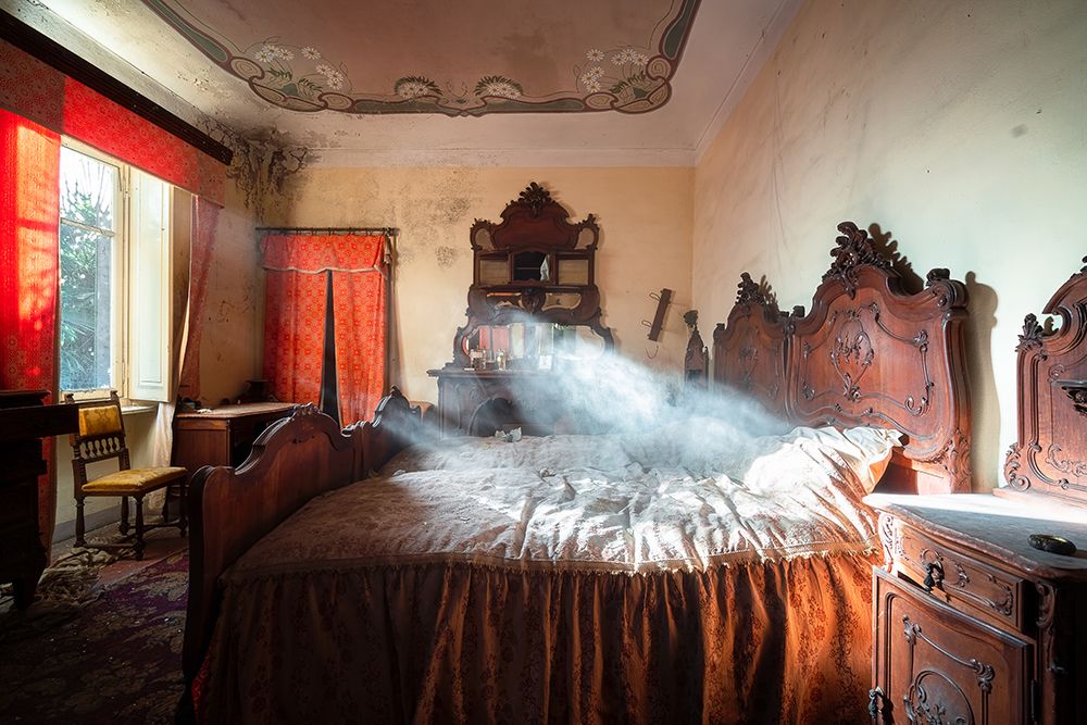 Bedroom with Dust art print by Roman Robroek for $57.95 CAD