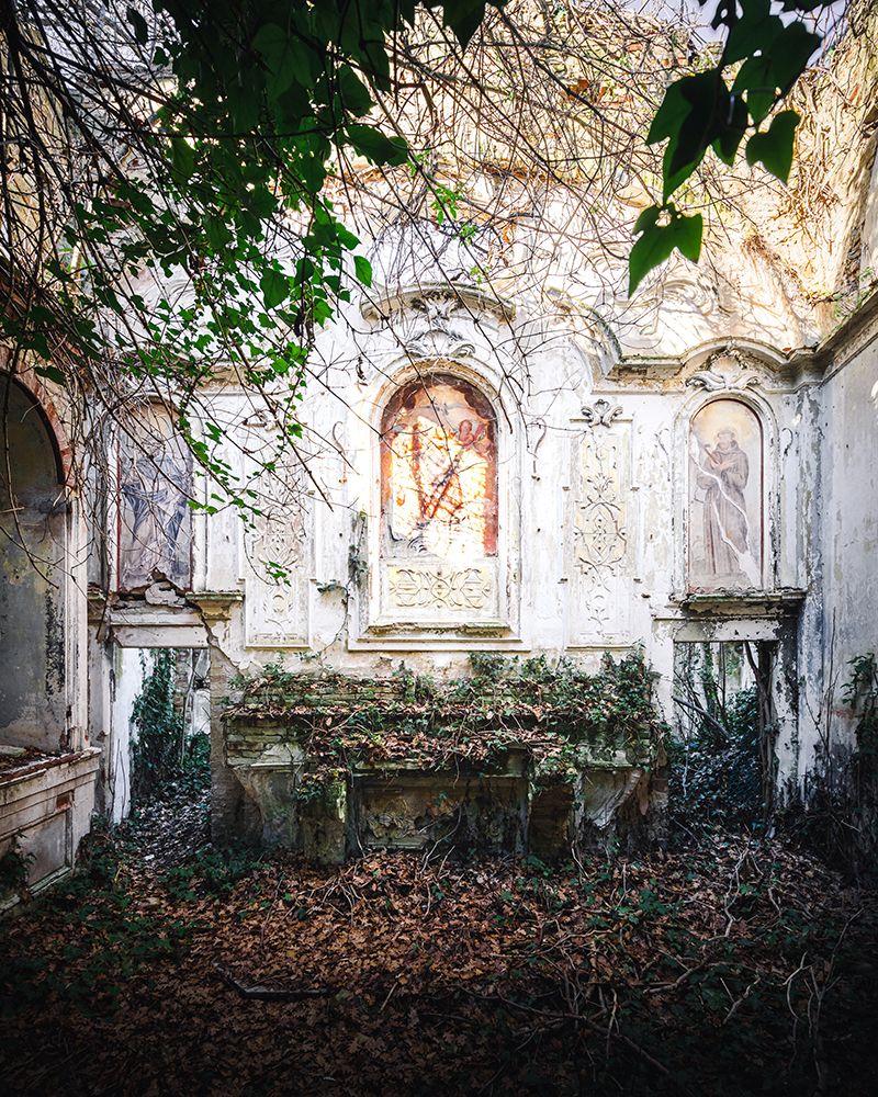 Overgrown Altar art print by Roman Robroek for $57.95 CAD