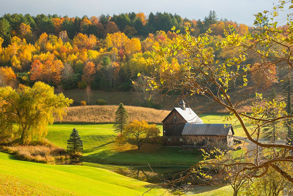 Bucolic Autumn at the Farm art print by Don Schwartz for $57.95 CAD