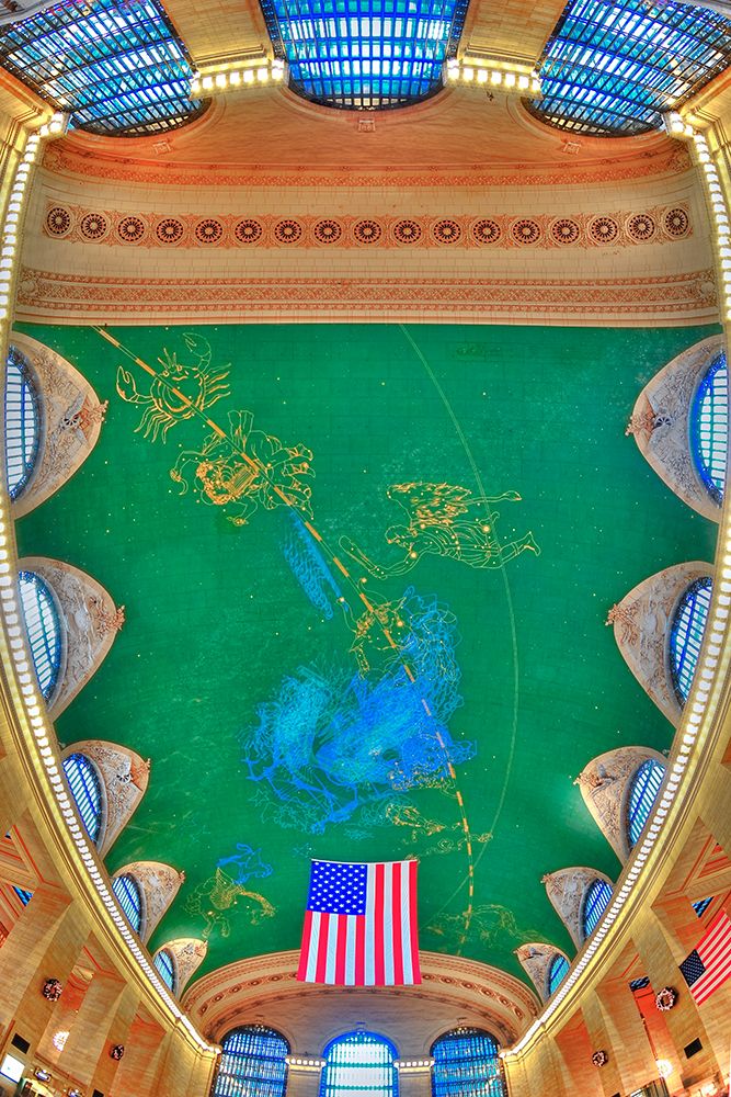 Grand Central Ceiling art print by Richard Silver for $57.95 CAD