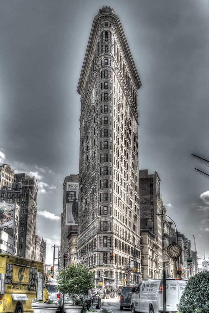 Flatiron Building NYC art print by Richard Silver for $57.95 CAD