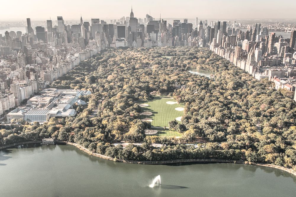 Central Park art print by Richard Silver for $57.95 CAD