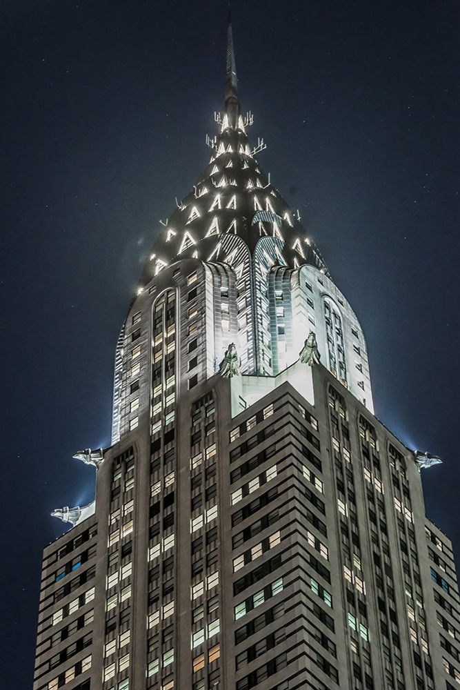 Chrysler Building at Night art print by Richard Silver for $57.95 CAD