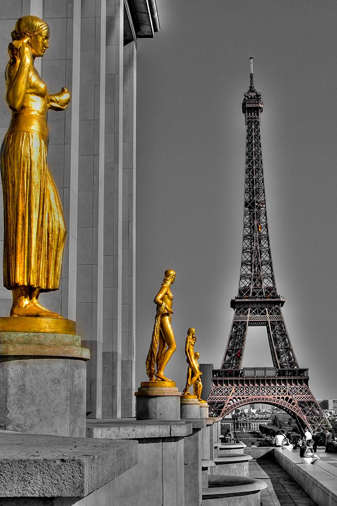 Eiffel Tower art print by Richard Silver for $57.95 CAD