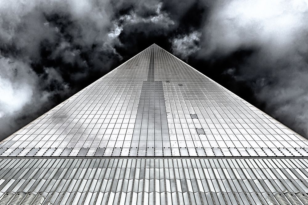 Solarized World Trade Center art print by Richard Silver for $57.95 CAD