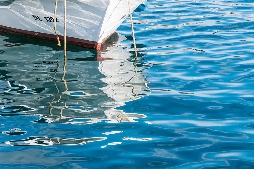 Boat Reflections art print by Richard Silver for $57.95 CAD
