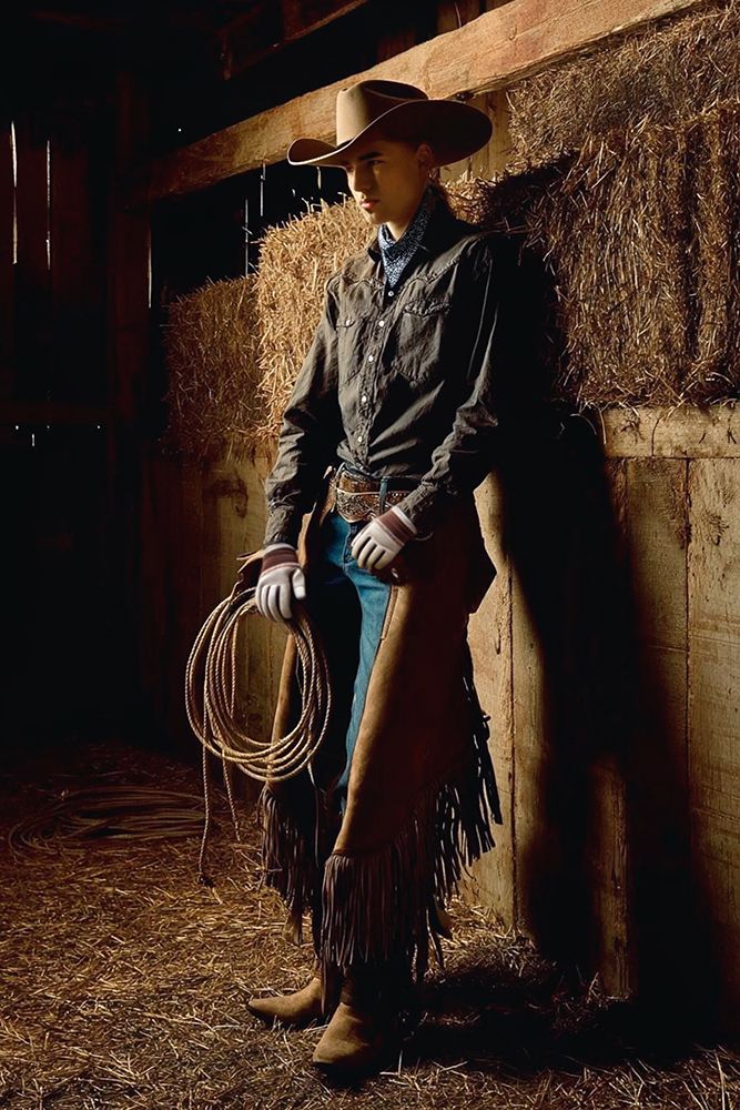 Cowboy at Rest art print by Artographie West for $57.95 CAD