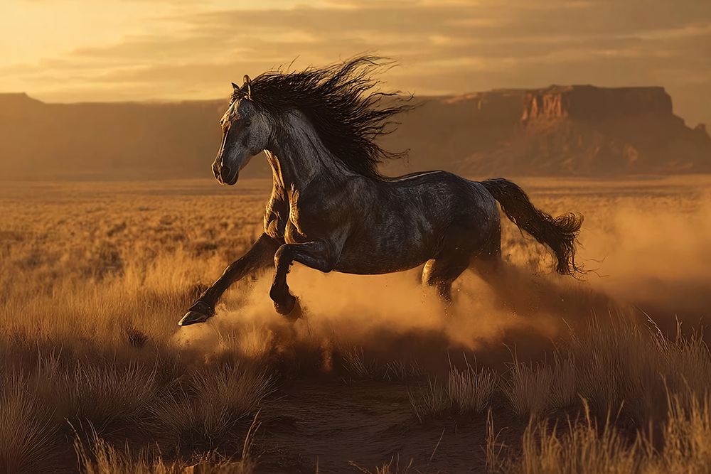 Full Gallop II art print by Artographie West for $57.95 CAD