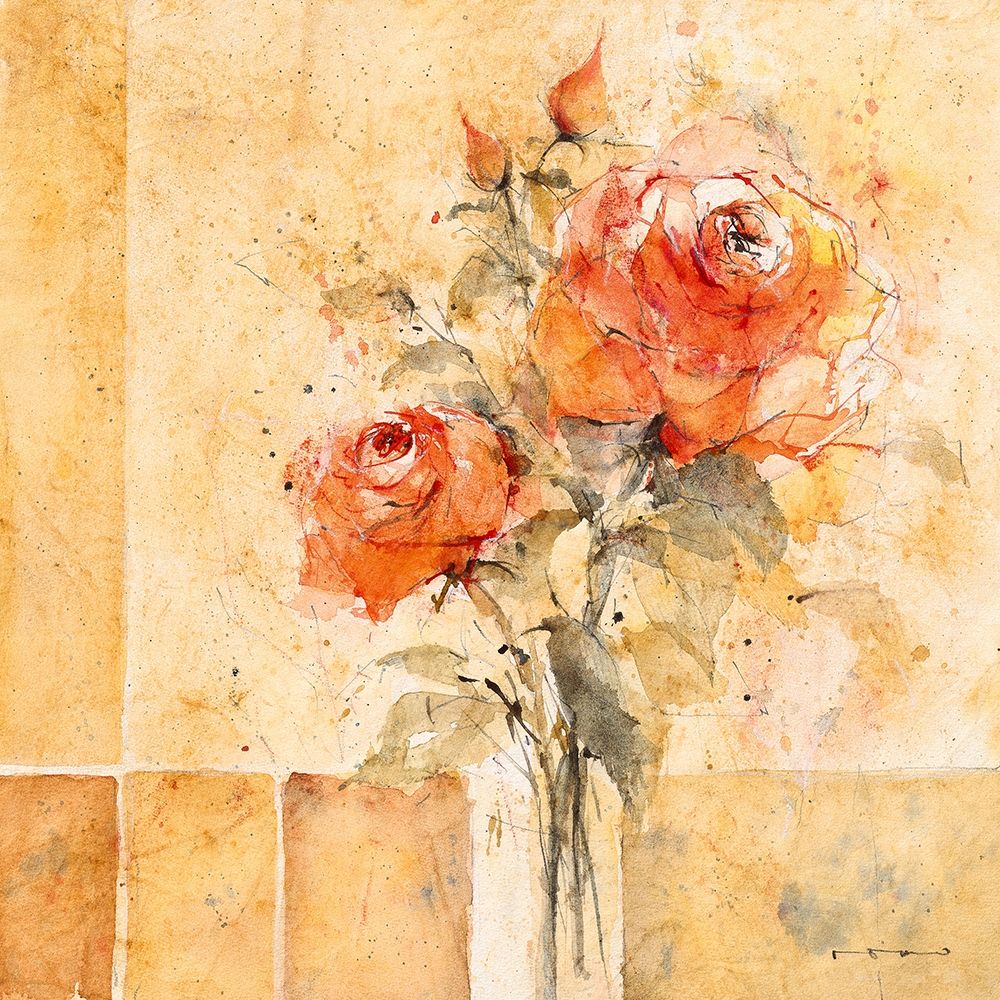 Roses V art print by ROMO-Rolf Morschhauser for $57.95 CAD