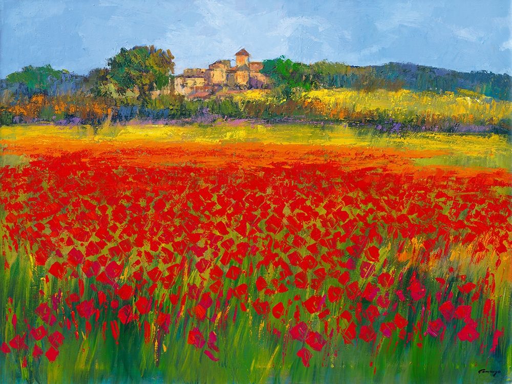 Mallorca en primavera art print by Jesus P. Camargo for $57.95 CAD