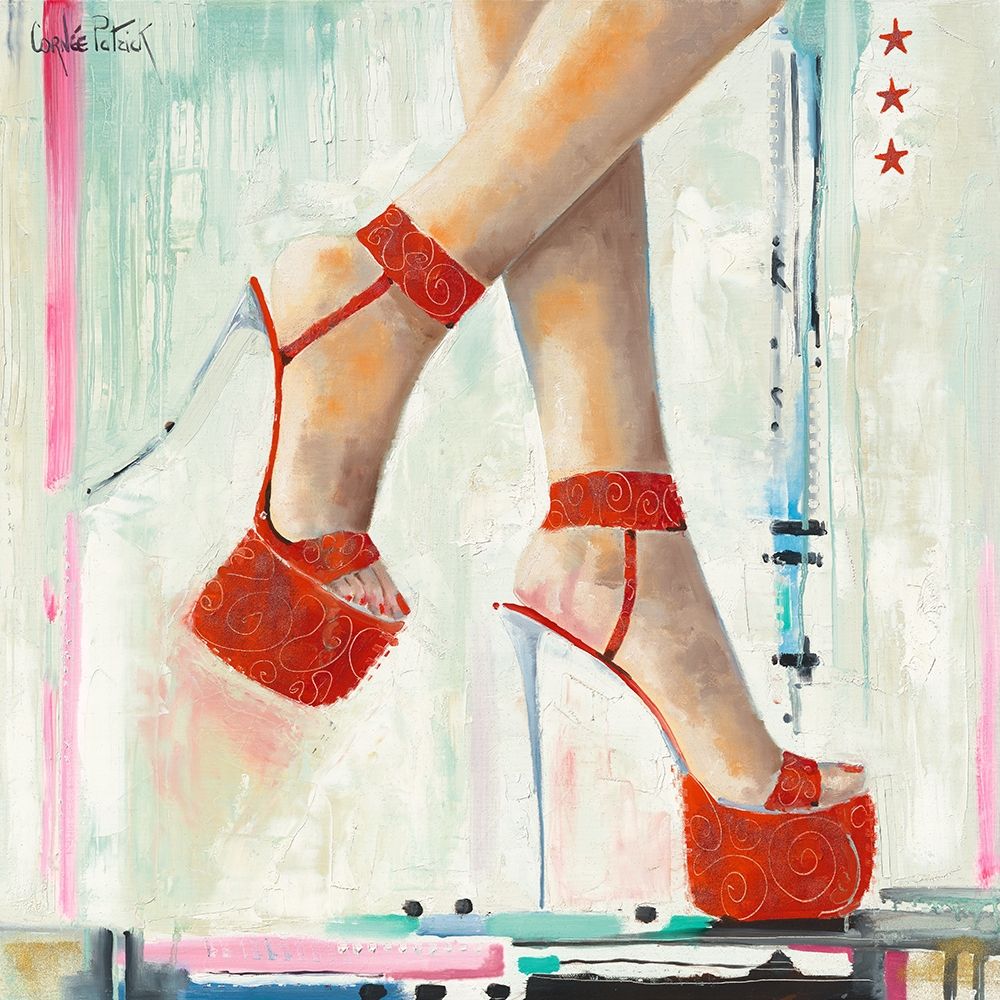 Marilyn s Shoes I art print by Patrick Cornee for $57.95 CAD