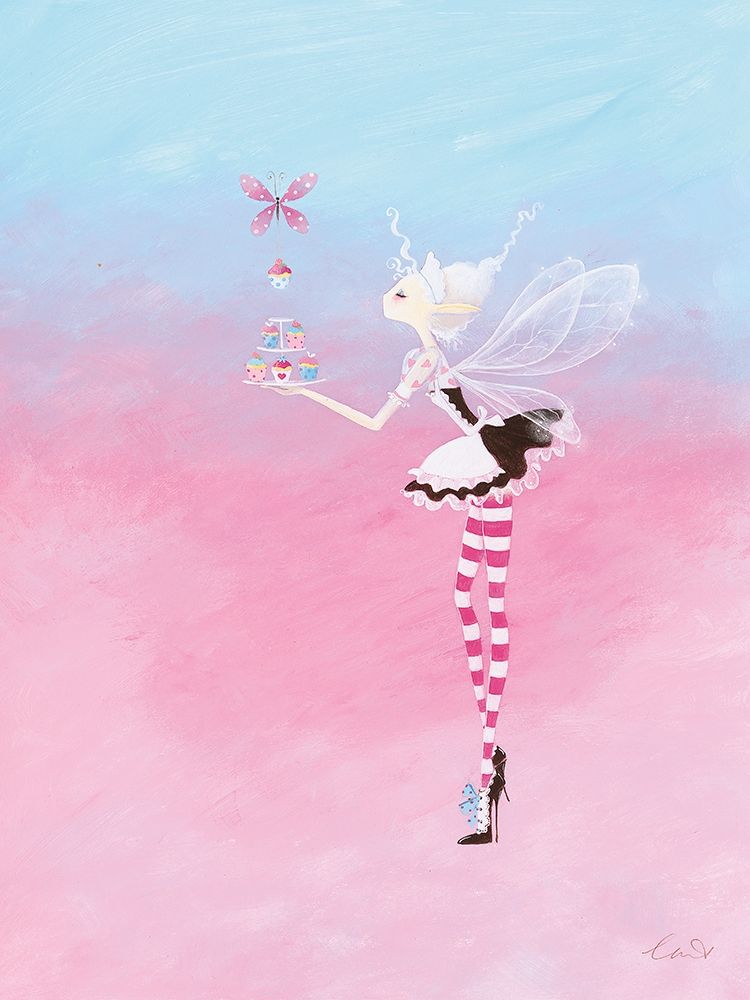 Fairy Cake art print by Lorrie McFaul for $57.95 CAD
