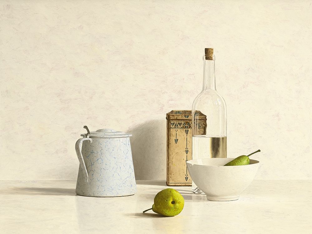 Two Pears-Bottle-Can and Jug art print by Willem de Bont for $57.95 CAD