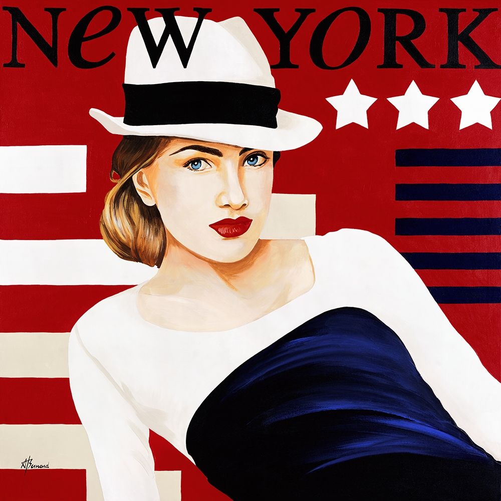 Femme New York art print by Anne Bernard for $57.95 CAD