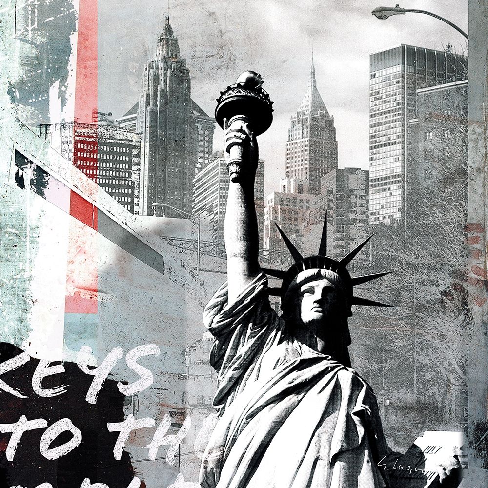 Statue of Liberty art print by Gery Luger for $57.95 CAD