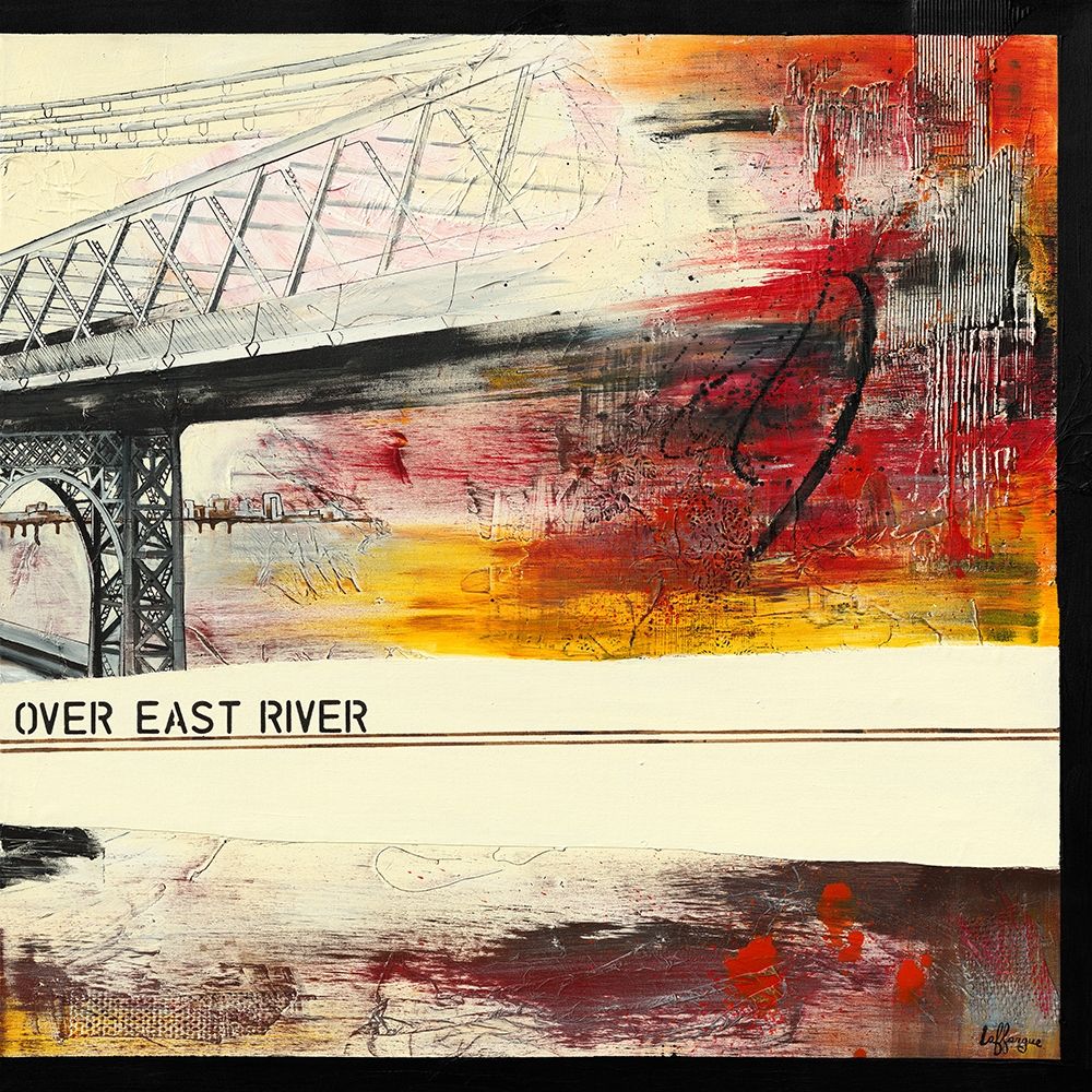 Walk Over East River II art print by Caroline Laffargue for $57.95 CAD