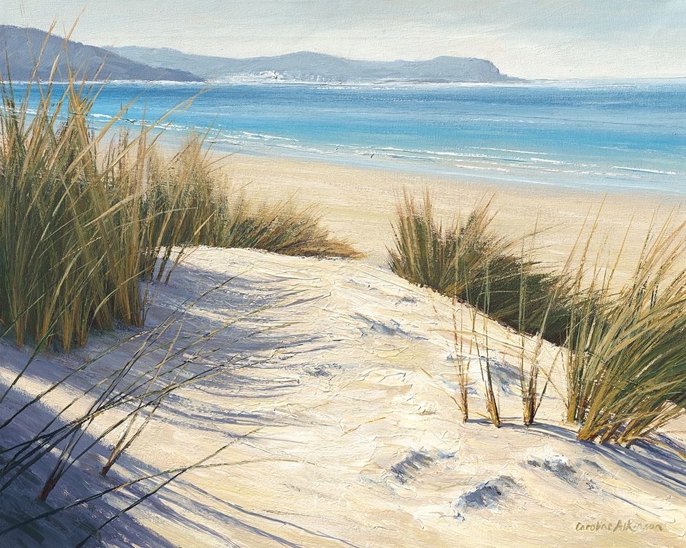 Afternoon Dunes art print by Caroline Atkinson for $57.95 CAD