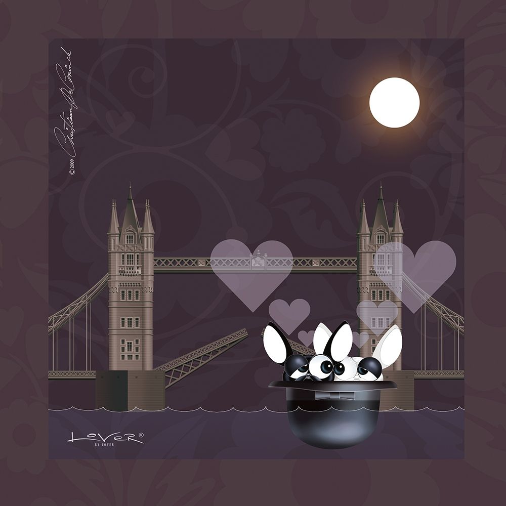 Lover by Lover - London-With Love art print by Christiaan De Coninck for $57.95 CAD