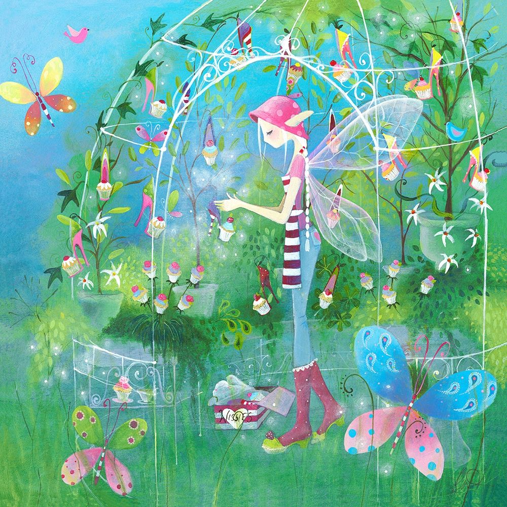 The Fairy Garden art print by Lorrie McFaul for $57.95 CAD