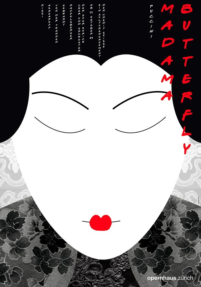 Madama Butterfly art print by K. Domenic Geissbuhler for $57.95 CAD
