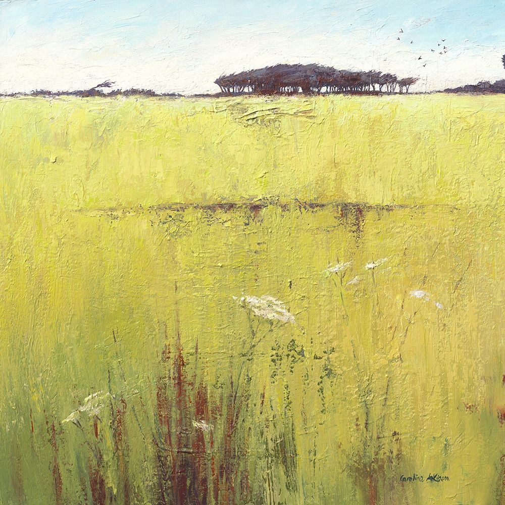 Fields and Hedgerows art print by Caroline Atkinson for $57.95 CAD