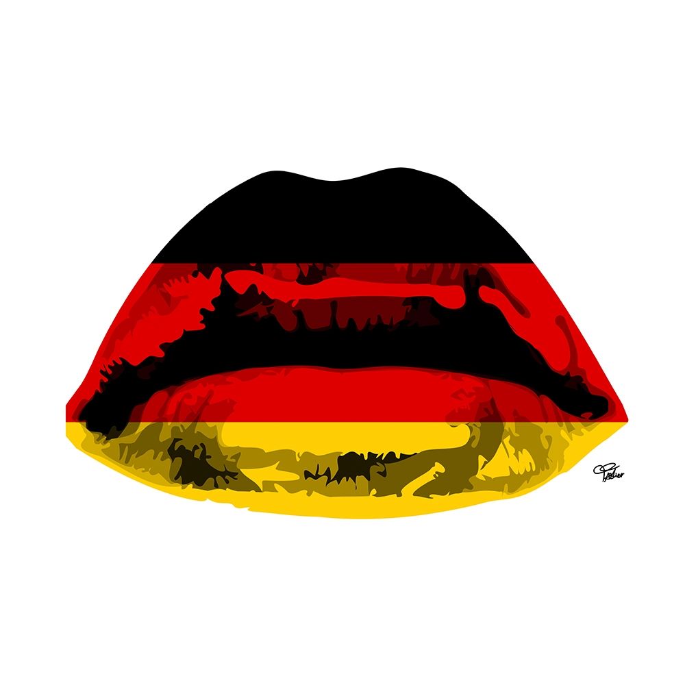German Kiss art print by Morgan Paslier for $57.95 CAD