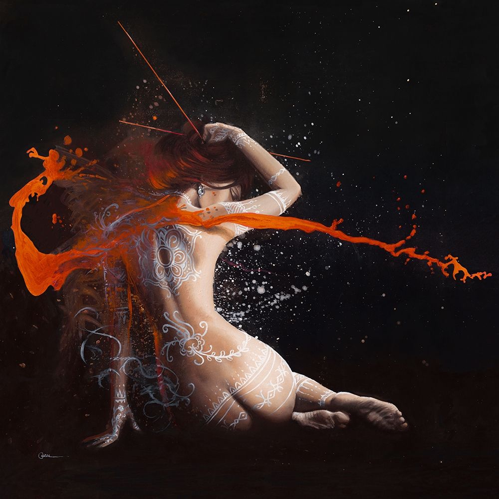 Samidha I art print by Cedric Cazal for $57.95 CAD
