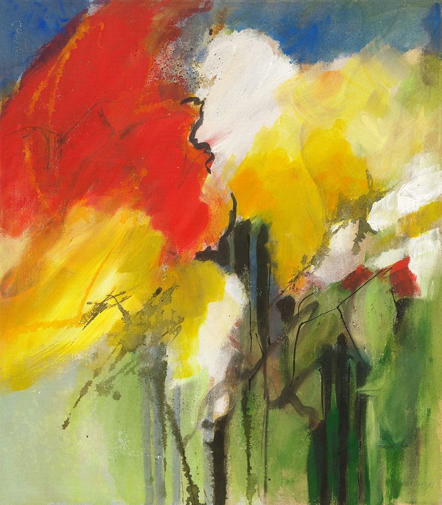 Gartenraum I art print by Ingeborg Dreyer for $57.95 CAD