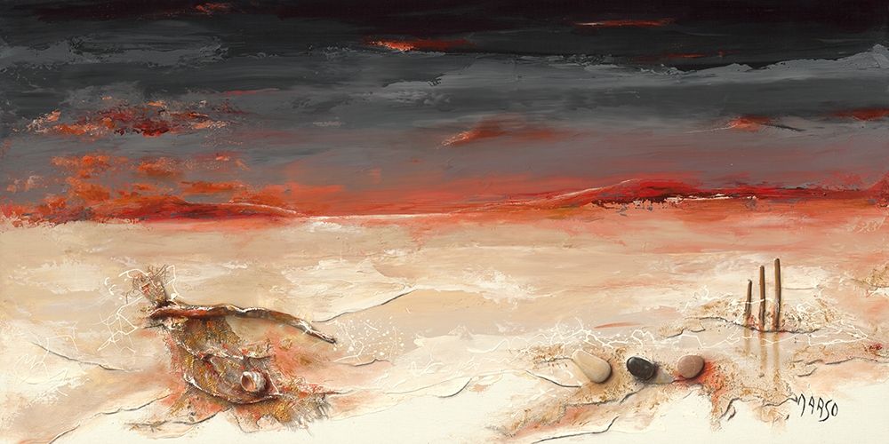 Plage oceane art print by Marso  for $57.95 CAD