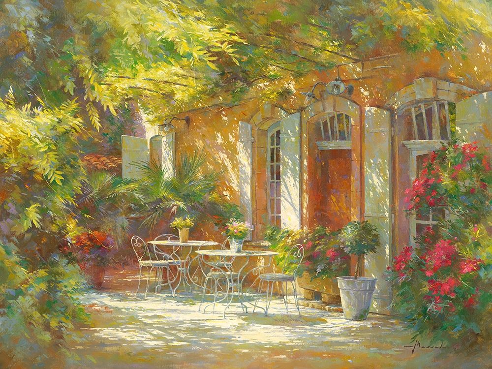 Le vieux relais de poste art print by Johan Messely for $57.95 CAD