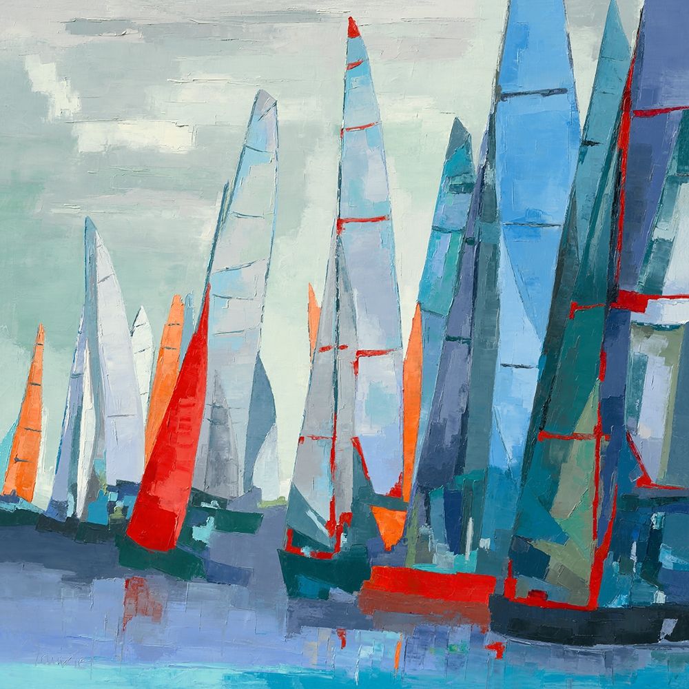 Barcolana art print by Laurence Mauviel for $57.95 CAD