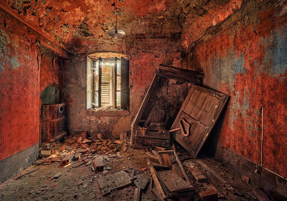 The Red Room art print by Matthias Haker for $57.95 CAD