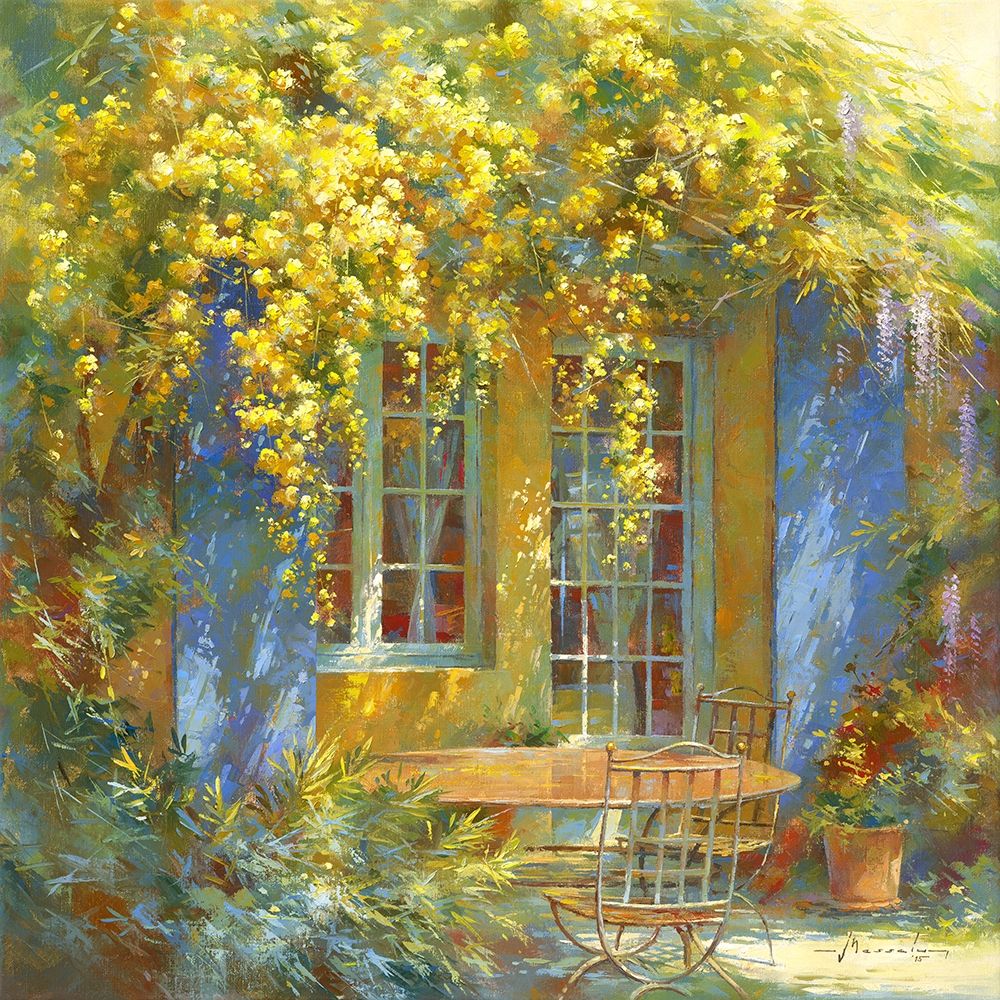 Palette printaniere art print by Johan Messely for $57.95 CAD