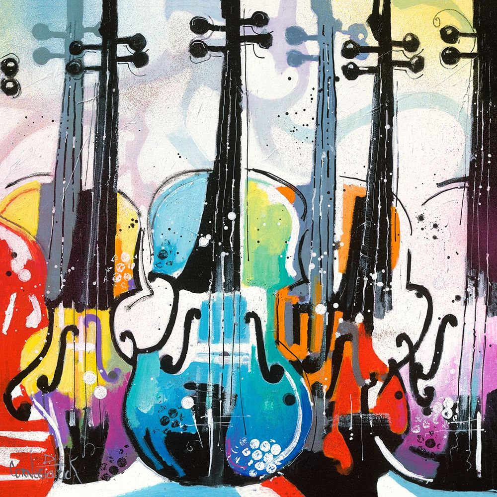 Variation for Violin II art print by Patrick Cornee for $57.95 CAD