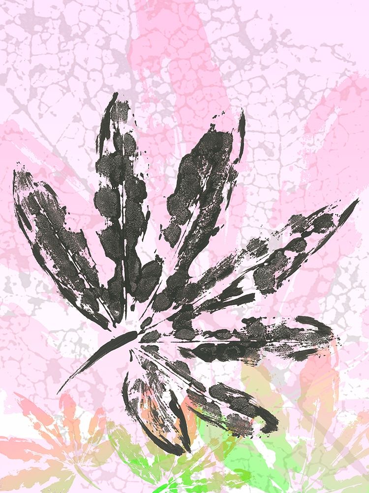 Leaf Study rose III art print by SARA Design for $57.95 CAD