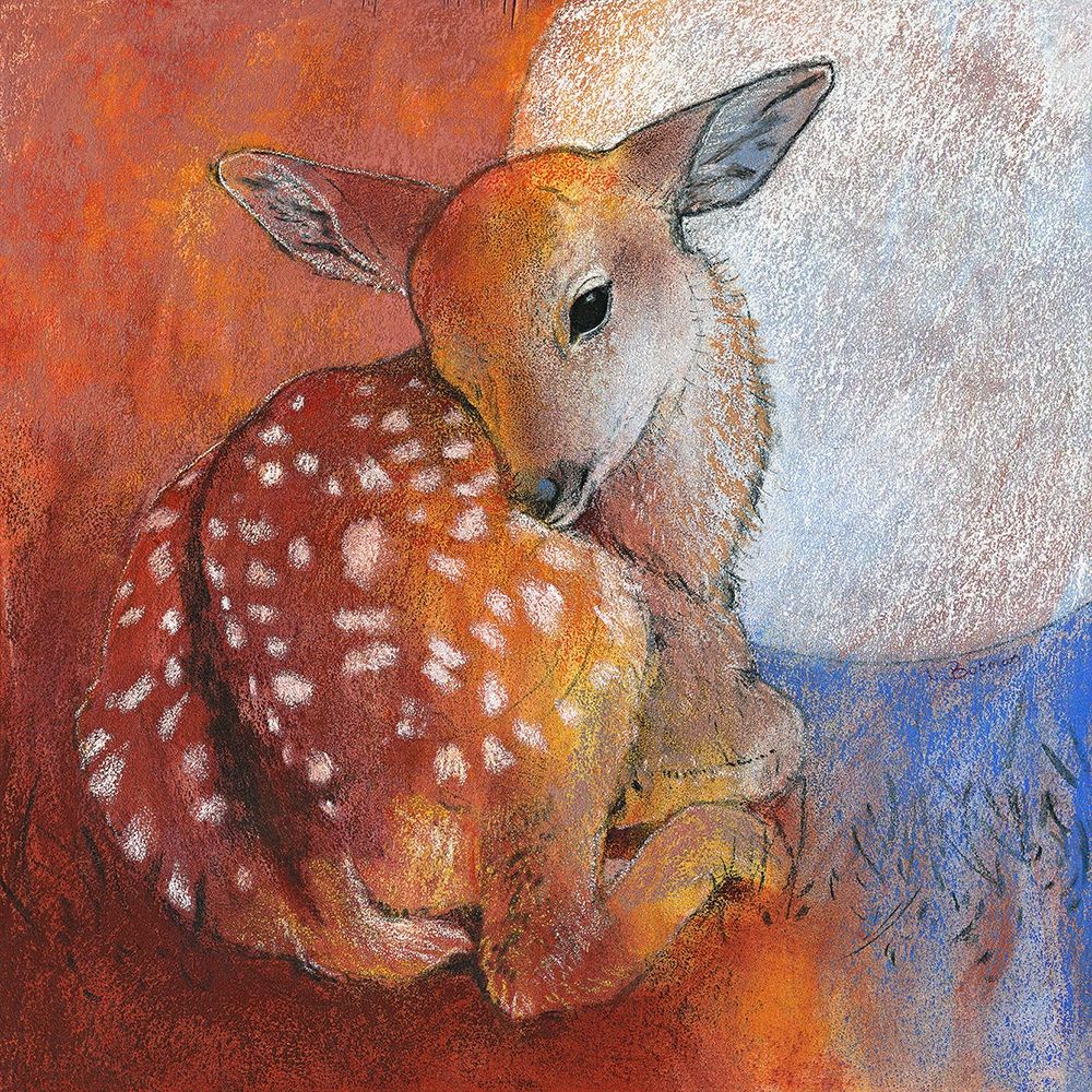Bambi art print by Loes Botman for $57.95 CAD