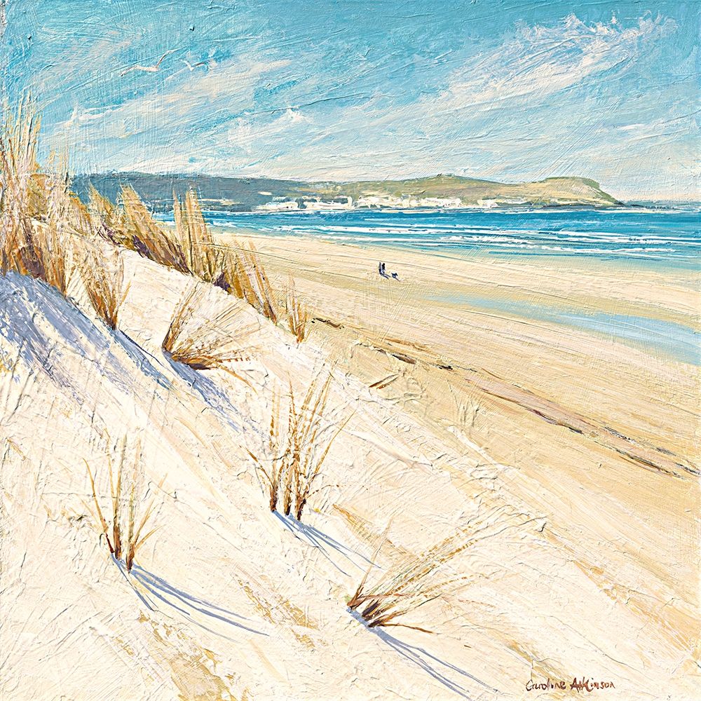 Shoreline Stroll art print by Caroline Atkinson for $57.95 CAD