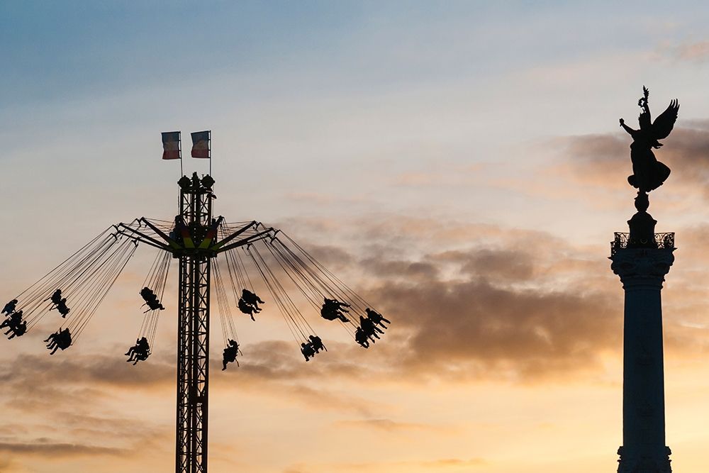 Manege et monument des Girondins art print by Arnaud Bertrande for $57.95 CAD