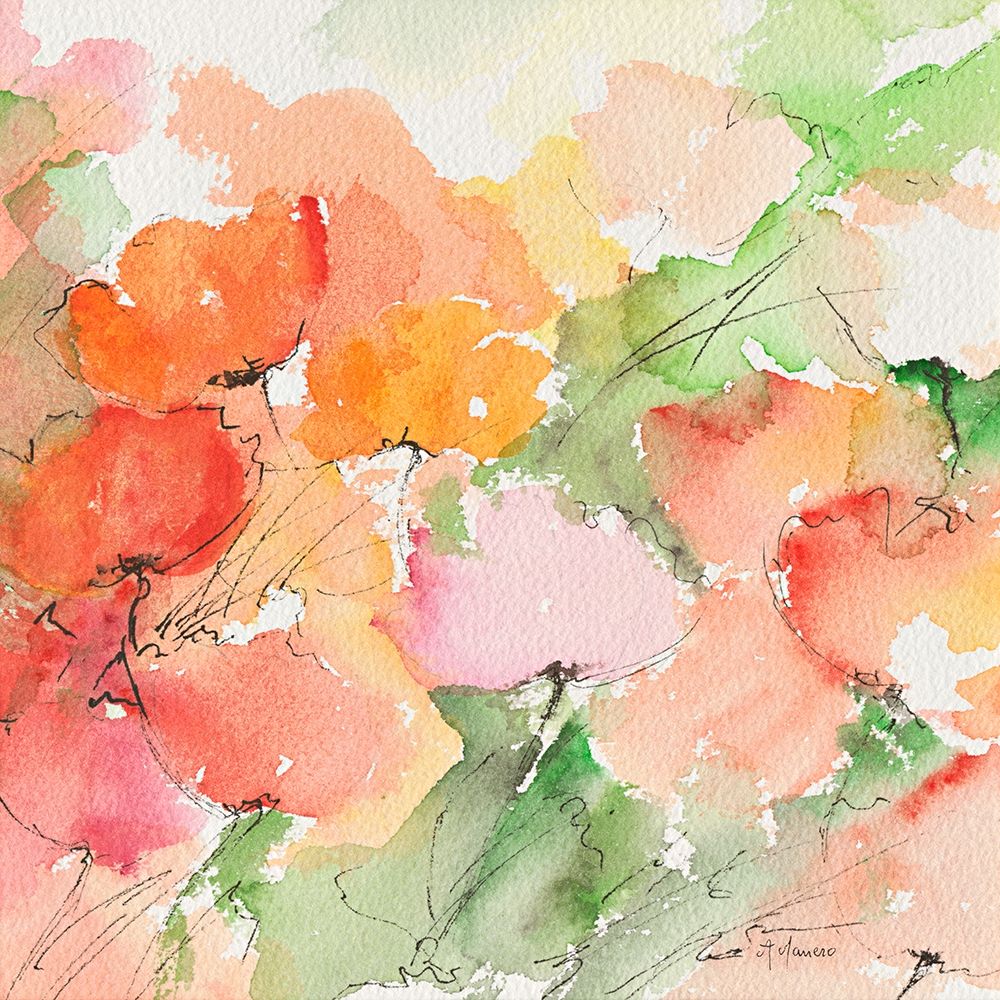 Coquelicots art print by Annie Manero for $57.95 CAD