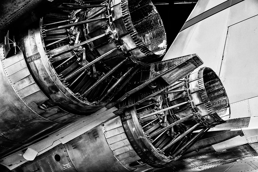 Dual Jet Engine art print by Ronin for $57.95 CAD